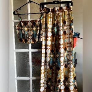 Joie Wide Leg Linen Pants and Top